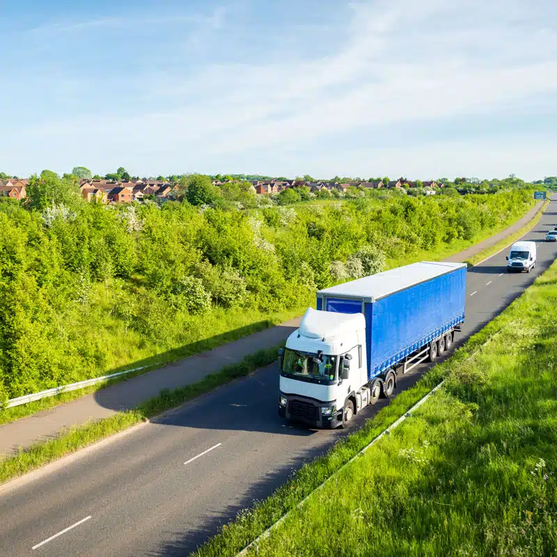 Logistics truck
